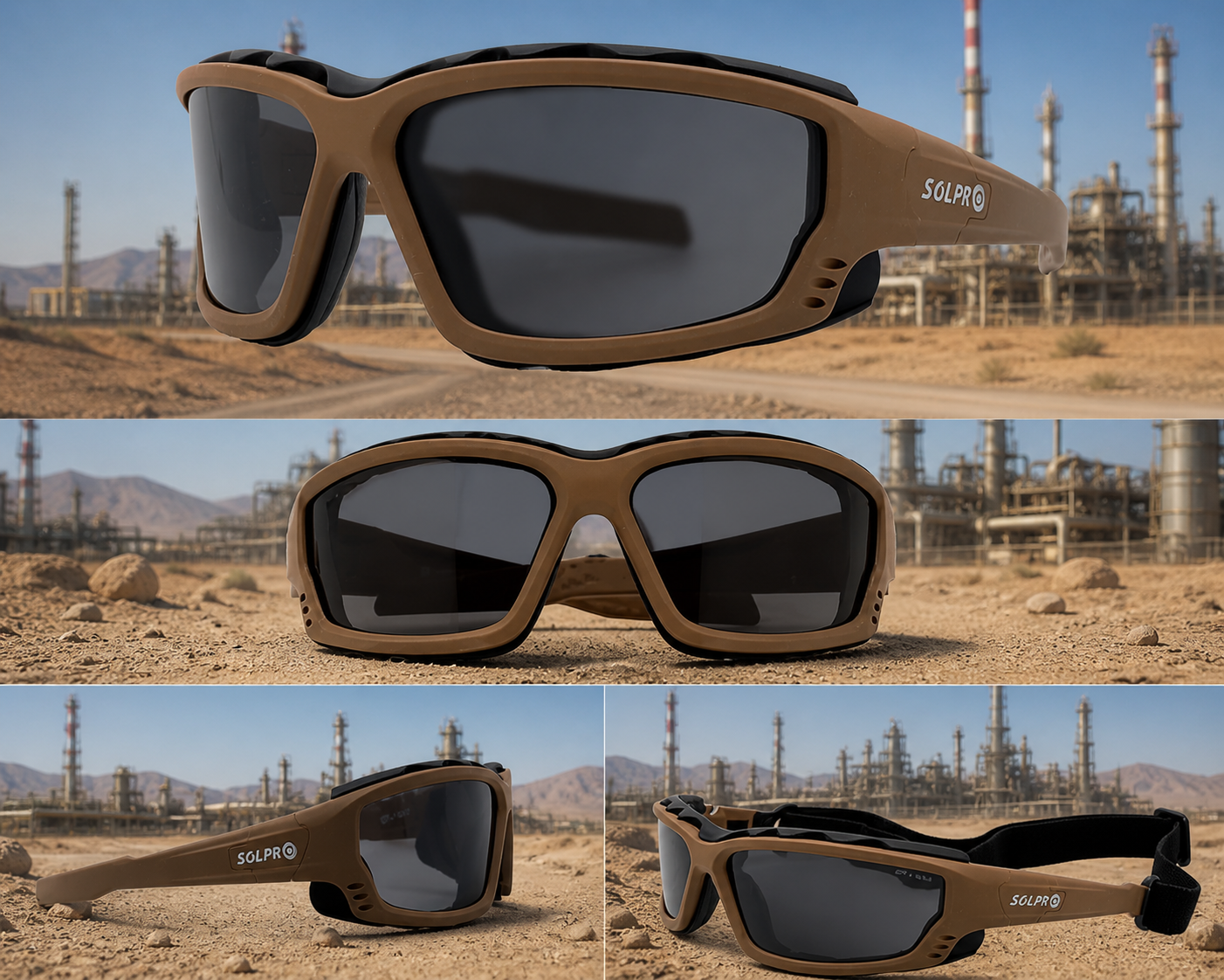 Desertics Sol Pro Safety Glasses (REV Z87+)